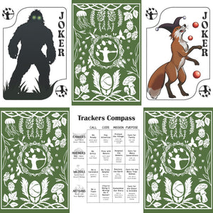 NEW! Trackers Playing Cards