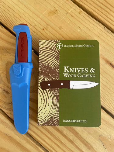 Trackers Knife Book & Mora Knife Combo