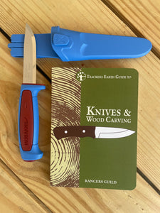 Trackers Knife Book & Mora Knife Combo